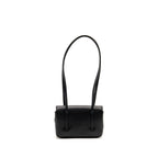 Chanel Preppy Coco Clutch with Leather Strap Grained Shiny Calfskin Black GHW (Microchip)