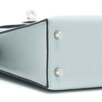 Hermes Mini Kelly II 20cm Epsom 8U Blue Glacier SHW
