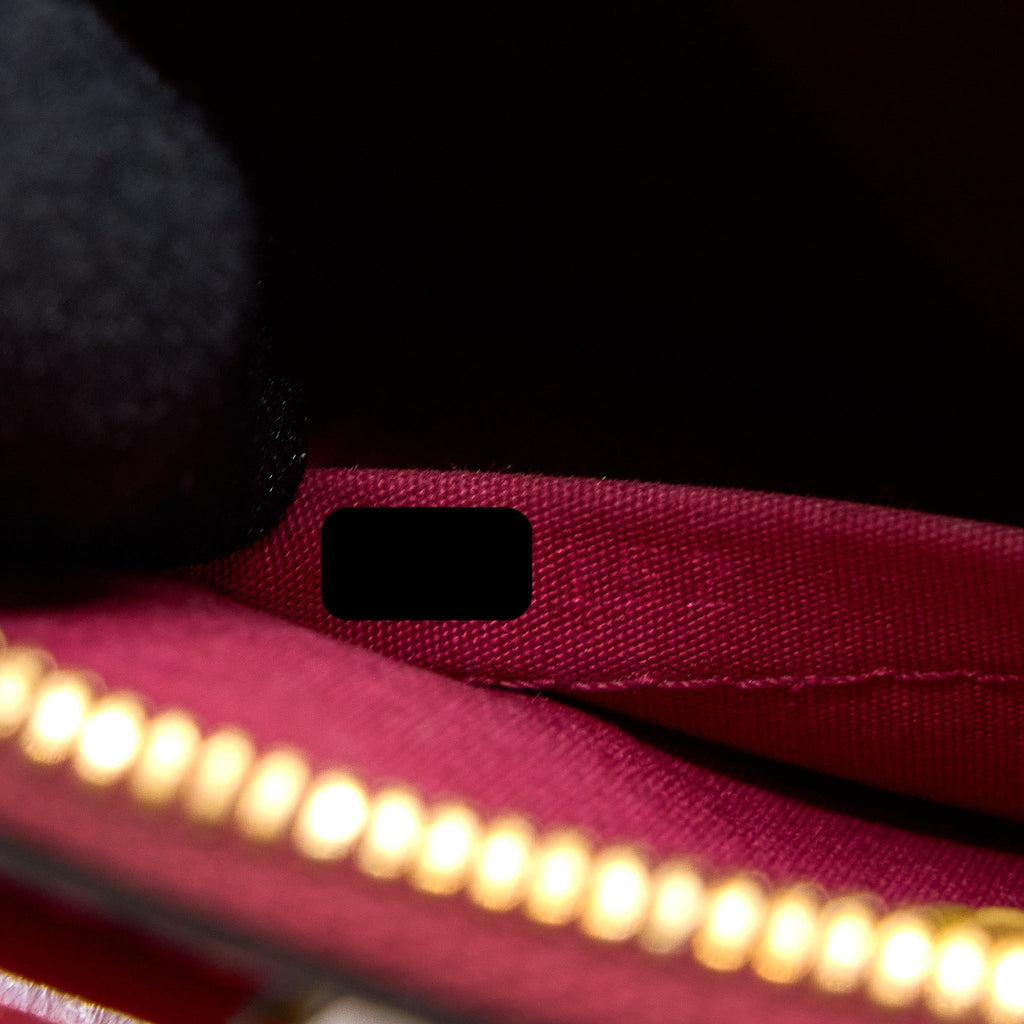 LOUIS VUITTON ALMA BB PATENT INDIAN ROSE GHW