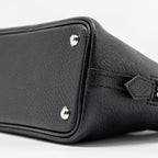 HERMES MINI BOLIDE CHEVRE MYSORE BLACK SHW