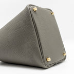 HERMES PICOTIN 18 LOCK BAG CLEMENCE 0L GRIS MEYER GHW