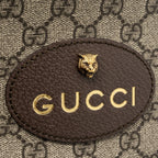 GUCCI CAMERA BAG GG SUPREME CANVAS BROWN/ MULTICOLOUR GHW