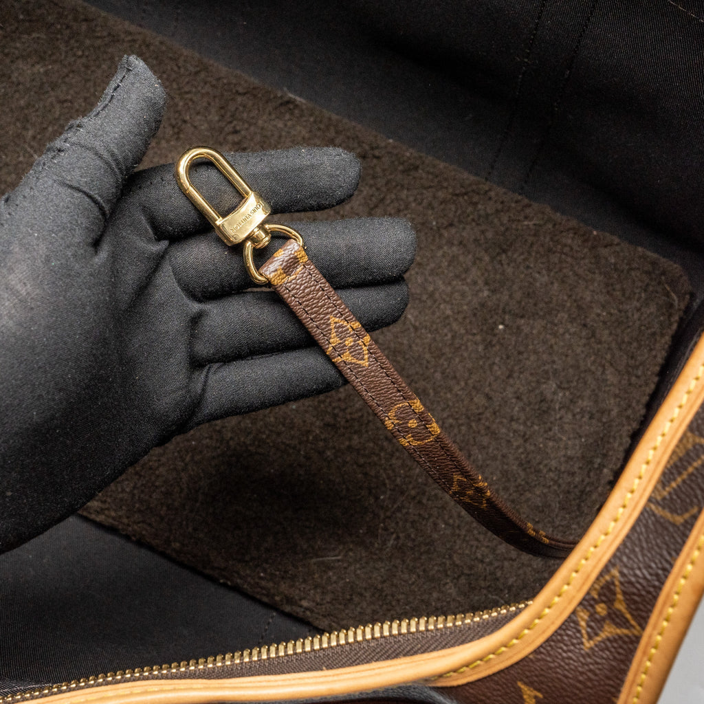 LOUIS VUITTON DOG BAG MONOGRAM CANVAS GHW