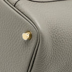 HERMES PICOTIN 18 LOCK BAG CLEMENCE 0L GRIS MEYER GHW