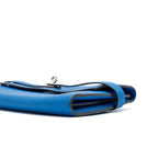 Hermes Kelly Classic Long Wallet Chèvre Mysore Blue Hydra SHW