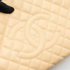 CHANEL GRAND SHOPPING TOTE CAVIAR BEIGE GHW