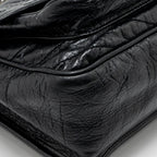 Saint Laurent medium Nikki bag calfskin black SHW