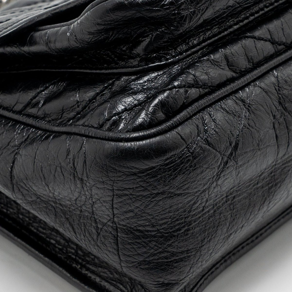 Saint Laurent medium Nikki bag calfskin black SHW