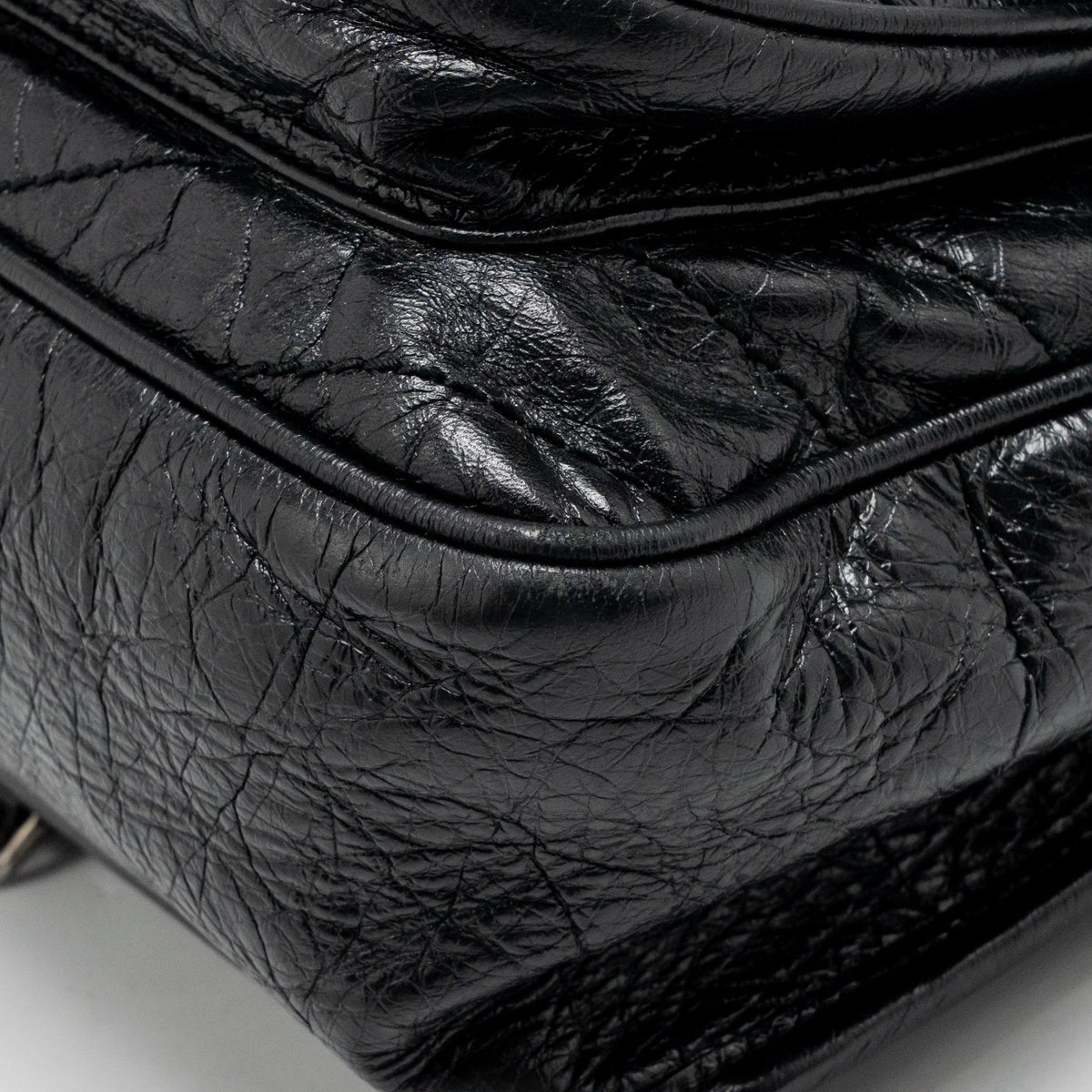 Saint Laurent medium Nikki bag calfskin black SHW