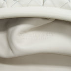 BOTTEGA VENETA INTRECCIATO POUCH IN WHITE