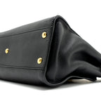FENDI MEDIUM PEEKABOO BAG LEATHER BLACK GHW