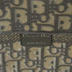 DIOR DIORCAMP MESSENGER BAG OBLIQUE EMBROIDERY LIGHT GREY SHW