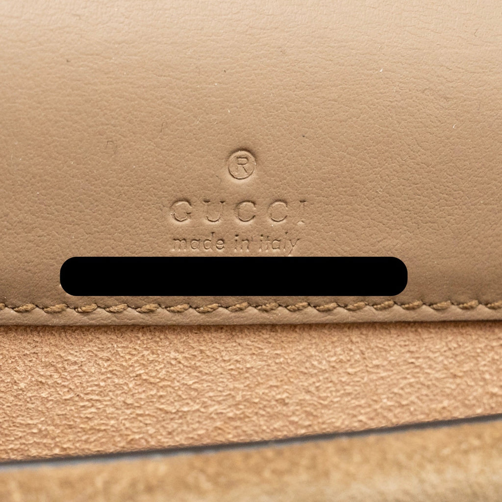 Gucci Mini Dionysus with Chain GG Supreme Canvas SHW