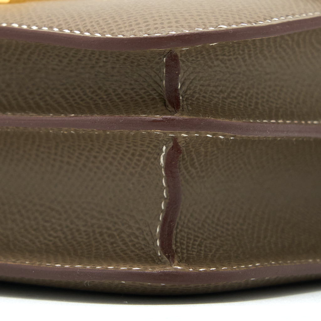 Hermes Mini Constance Epsom Etoupe GHW (New Version)