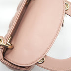 DIOR MINI LADY DIOR LAMBSKIN PINK GHW