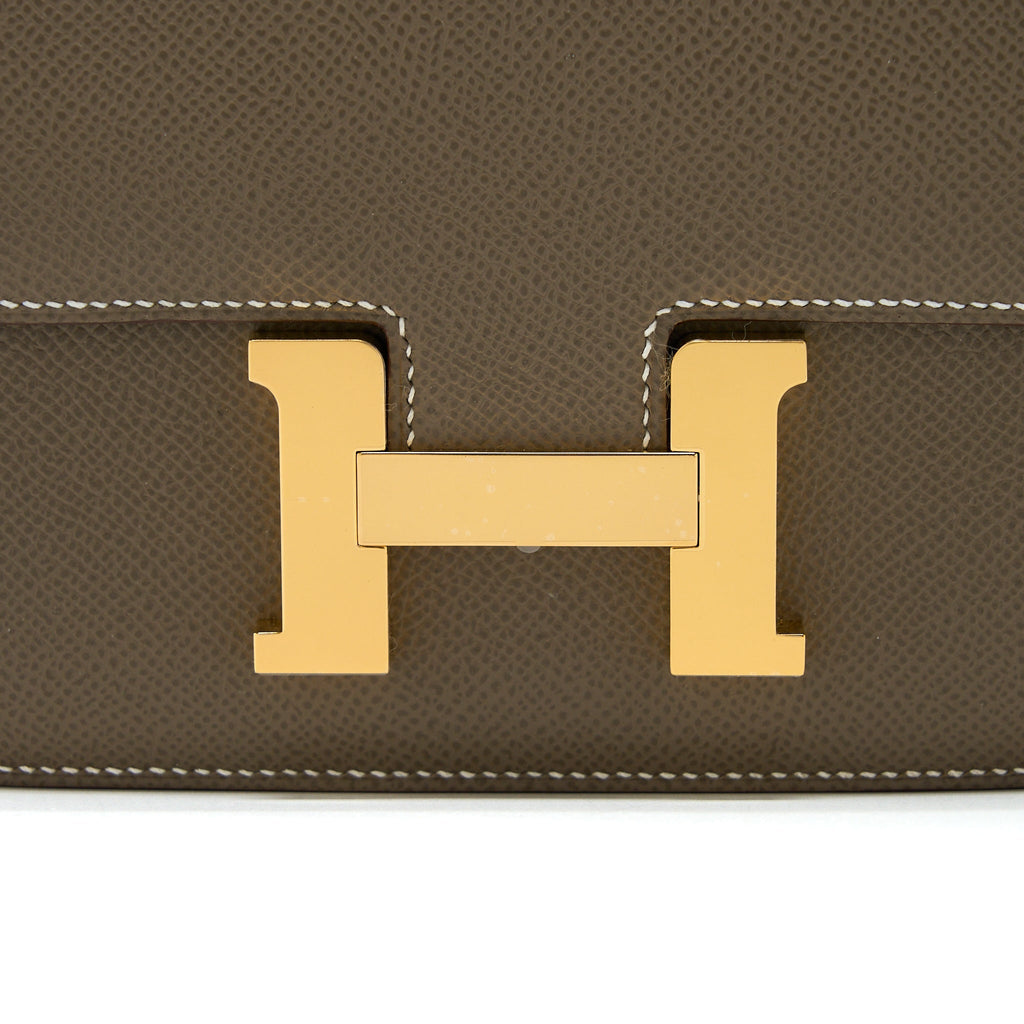 Hermes Mini Constance Epsom Etoupe GHW (New Version)