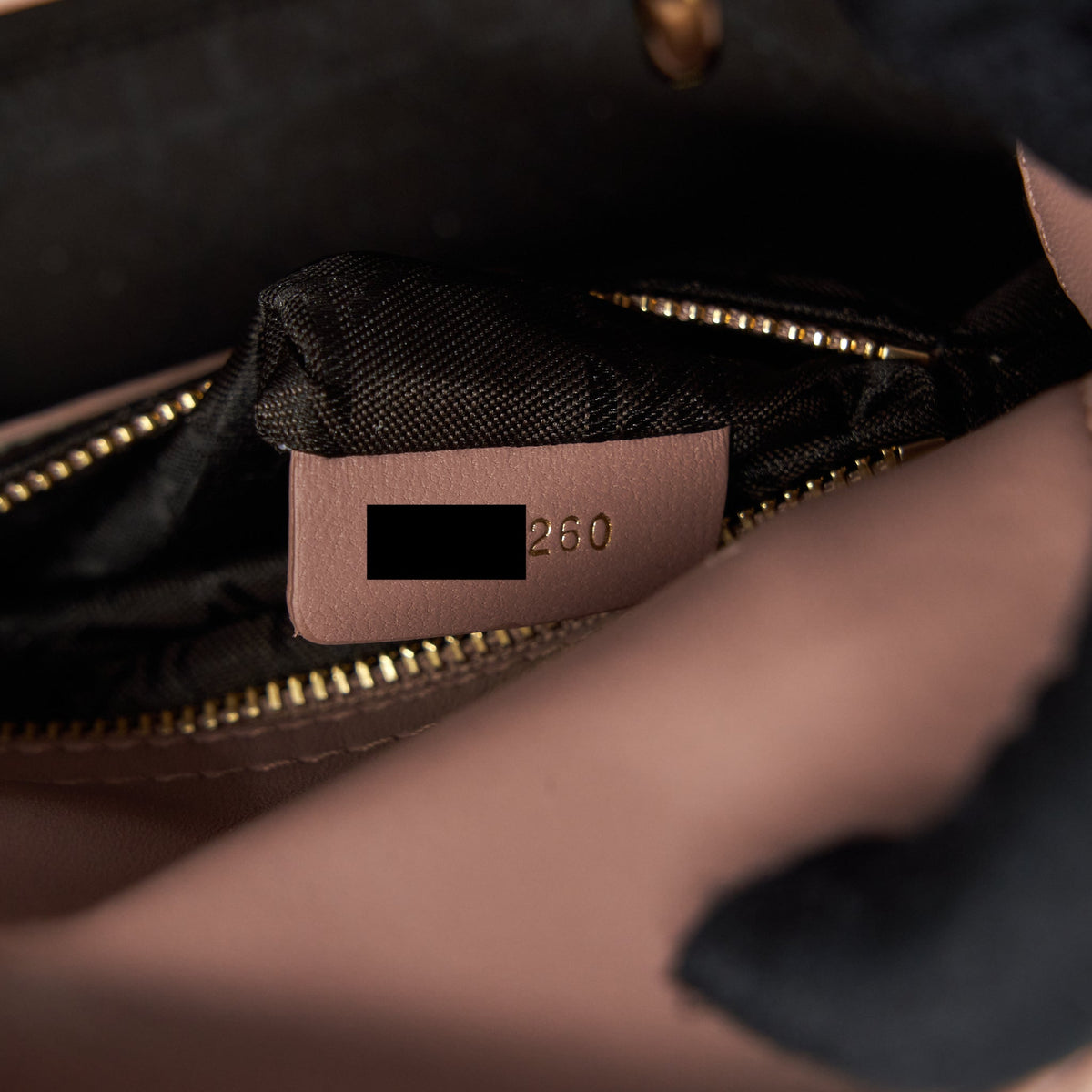 DIOR MINI LADY DIOR LAMBSKIN PINK GHW