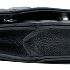 CHANEL CLASSIC WALLET ON CHAIN CAVIAR BLACK SHW(MICROCHIP)