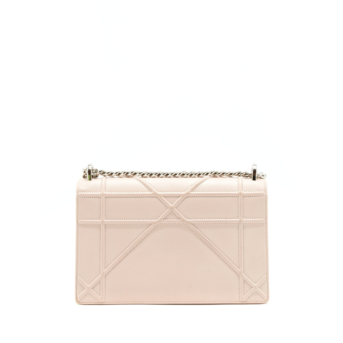 DIOR MEDIUM DIORAMA BAG GRAINED CALFSKIN BEIGE SHW