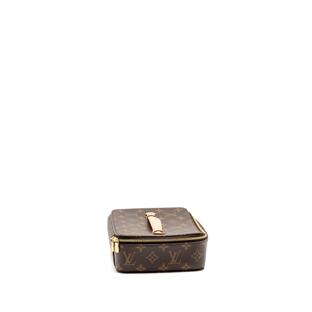 Louis Vuitton Nice Jewellery Case Monogram Canvas GHW