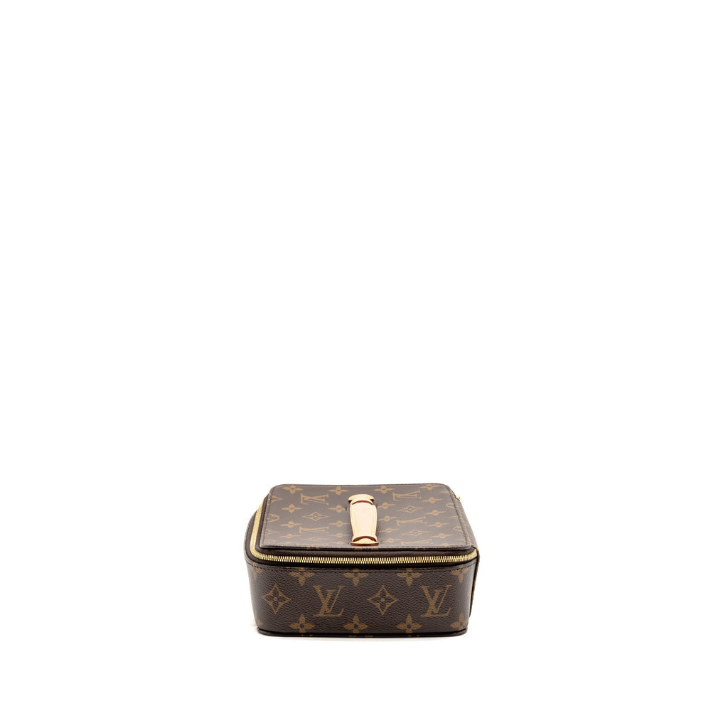 Louis Vuitton Nice Jewellery Case Monogram Canvas GHW