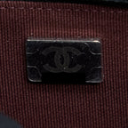 CHANEL CLASSIC WALLET ON CHAIN CAVIAR BLACK SHW(MICROCHIP)