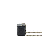 CHANEL CAVIAR LONG VANITY WITH CHAIN CAVIAR BLACK LGHW