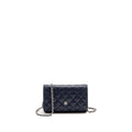 Chanel Classic Wallet on Chain Caviar Navy SHW
