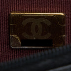 CHANEL CLASSIC WALLET ON CHAIN CAVIAR BLACK GHW(MICROCHIP)