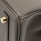 Hermes birkin 25 swift 8F gris etain GHW