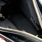CHANEL SMALL GABRIELLE HOBO BAG SEQUIN/SHINY CALFSKIN ORANGE/BLACK MULTICOLOUR HARDWARE