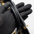 DIOR LARGE LADY DIOR LAMBSKIN BLACK GHW