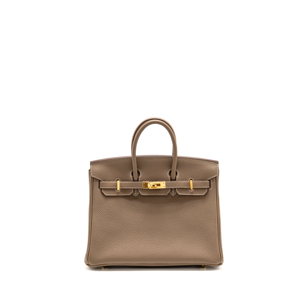 Hermes Birkin 25 Togo Etoupe GHW