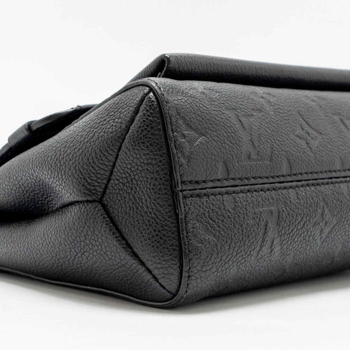 LOUIS VUITTON VAVIN PM MONOGRAM EMPREINTE LEATHER BLACK GHW