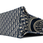 DIOR MEDIUM BOOK TOTE BLUE DIOR OBLIQUE EMBROIDERY