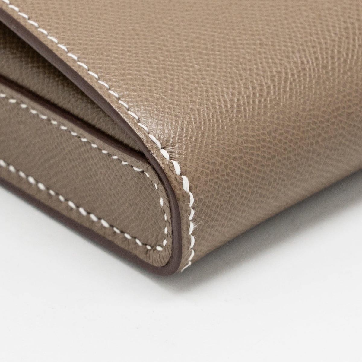 Hermes Charniere To Go Pouch Madame Etoupe SHW
