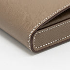 Hermes Charniere To Go Pouch Madame Etoupe SHW