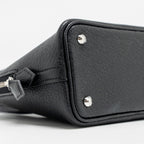 Hermes mini bolide chevre Mysore black SHW
