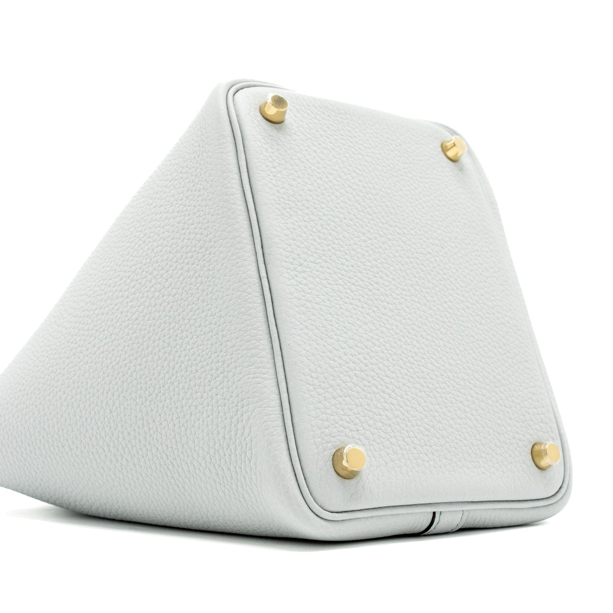 HERMES PICOTIN 18 CLEMENCE BLUE PALE GHW