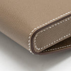 Hermes Charniere To Go Pouch Madame Etoupe SHW