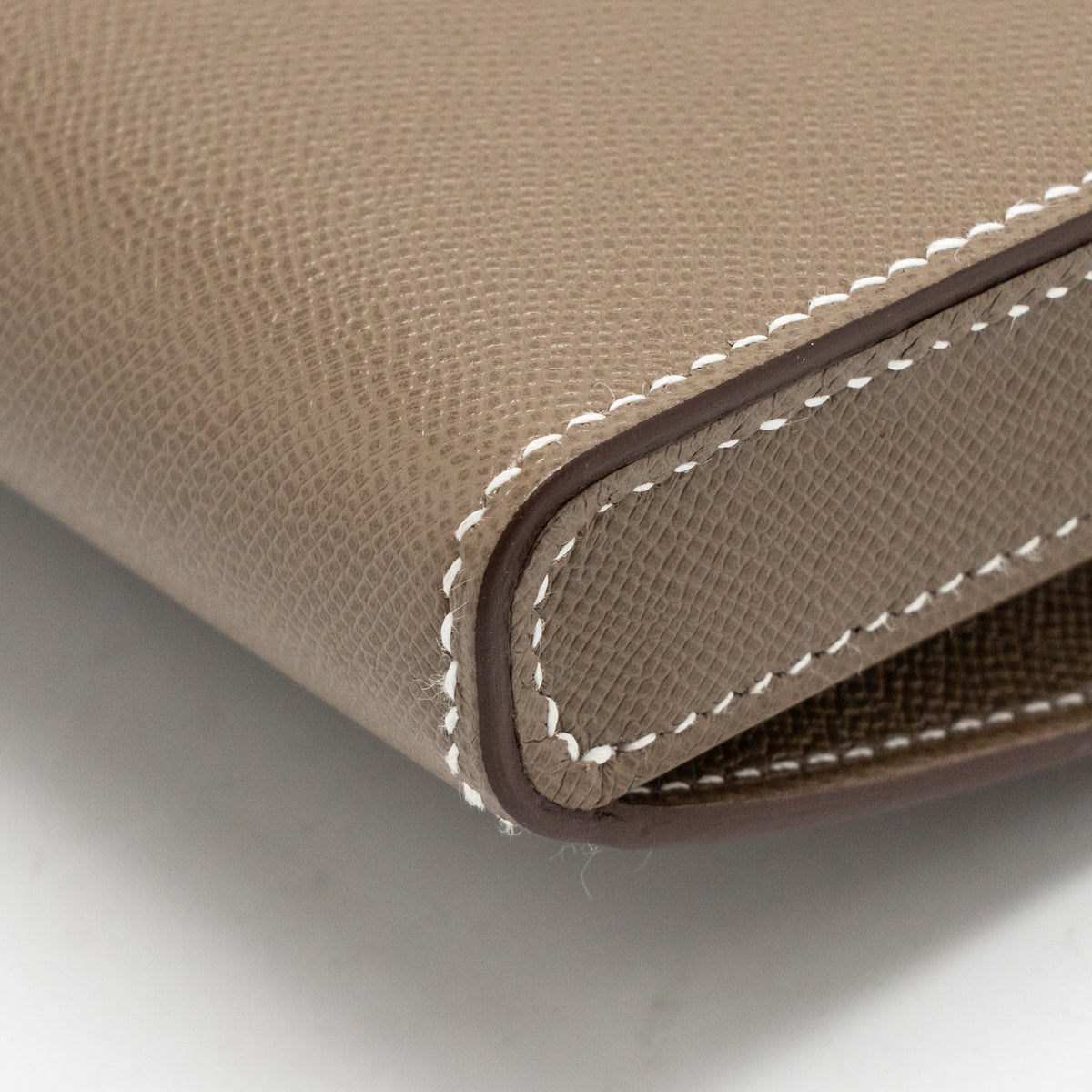 Hermes Charniere To Go Pouch Madame Etoupe SHW