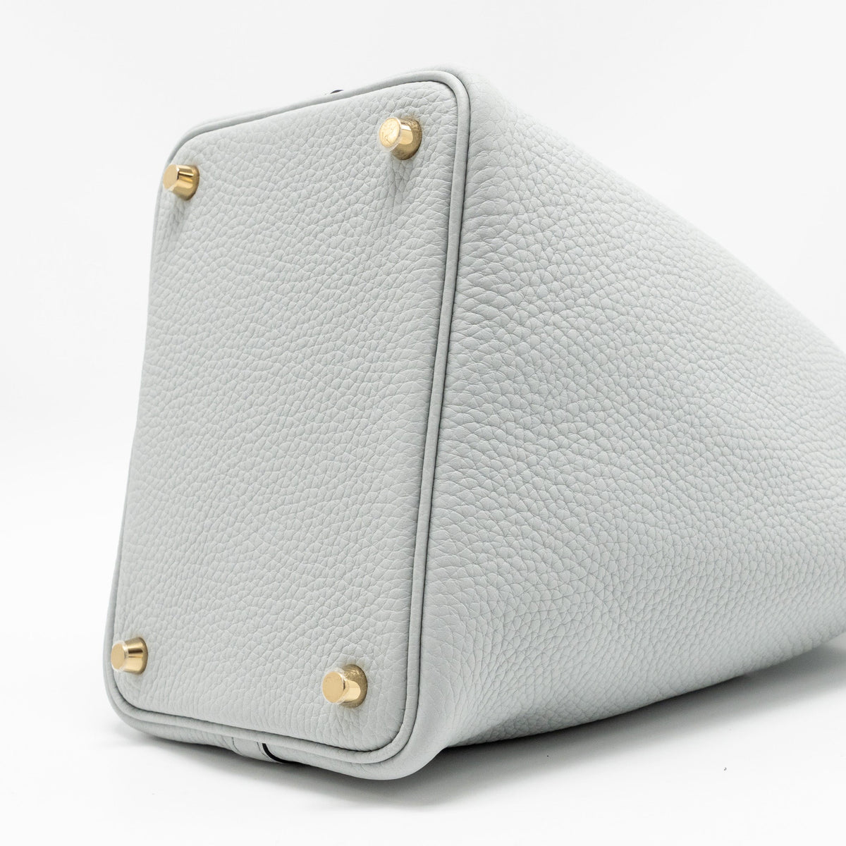 Hermes Picotin 18 Lock Bag Clemence Blue Pale GHW
