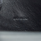 BALENCIAGA HOURGLASS AS GRAINED CALFSKIN BLACK SHW
