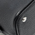 HERMES MINI BOLIDE CHEVRE MYSORE BLACK SHW