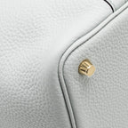 Hermes Picotin 18 Lock Bag Clemence Blue Pale GHW