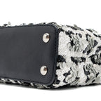 LOUIS VUITTON CAPUCINES MINI LIMITED EDITION SUQUIN / LEATHER MULTICOLOUR BLACK SHW