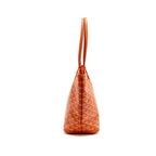 Goyard Artoise PM tote bag Goyardine canvas / calfskin orange SHW