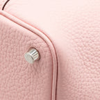 Hermes Picotin 18 Lock Bag Clemence 3Q Rose Sakura SHW