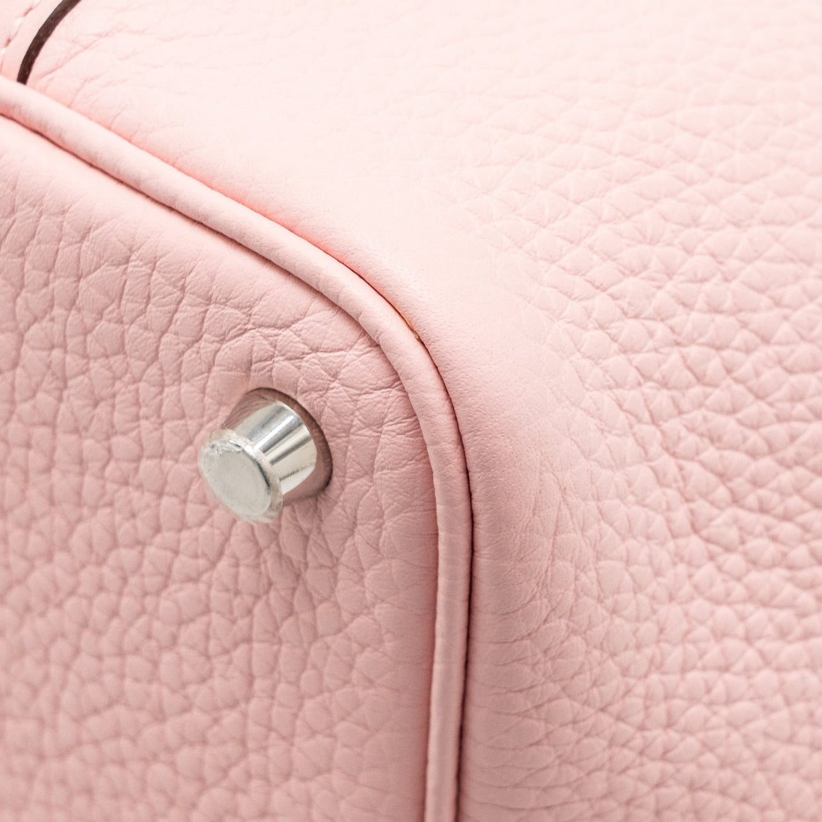 Hermes Picotin 18 Lock Bag Clemence 3Q Rose Sakura SHW