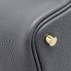 Hermes Picotin 18 Lock bag Clemence Ardoise LGHW